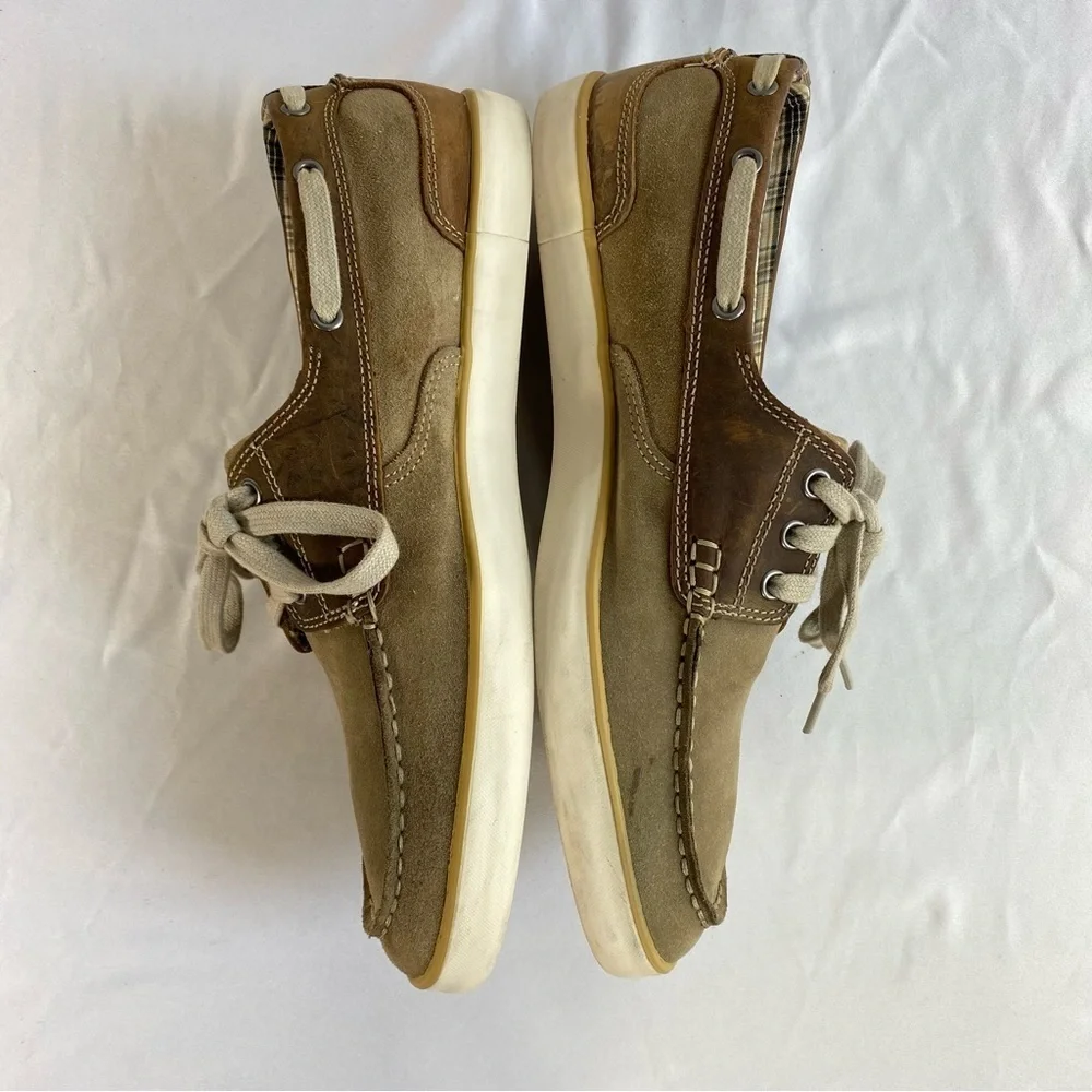 Clarks Men’s Jax Leather Suede Boat Shoes